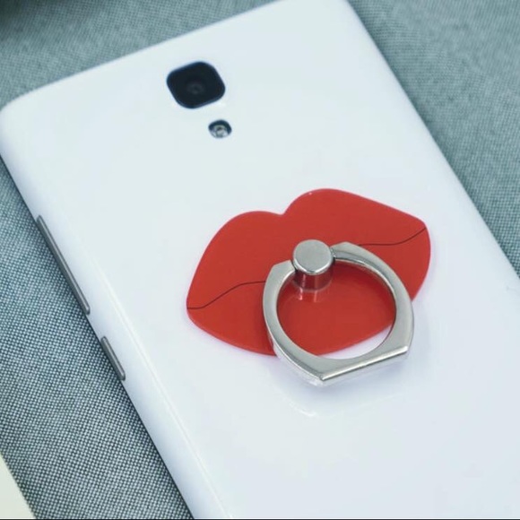 Lips💋 Phone Grip & Stand • NWT • rotating - Picture 2 of 2